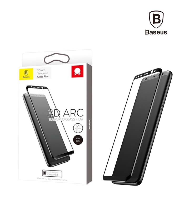 Baseus 3D Arc Tempered Glass Film - S8 (SGSAS8-3D01)